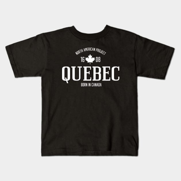 Canada, Quebec City. NAP Kids T-Shirt by NEFT PROJECT